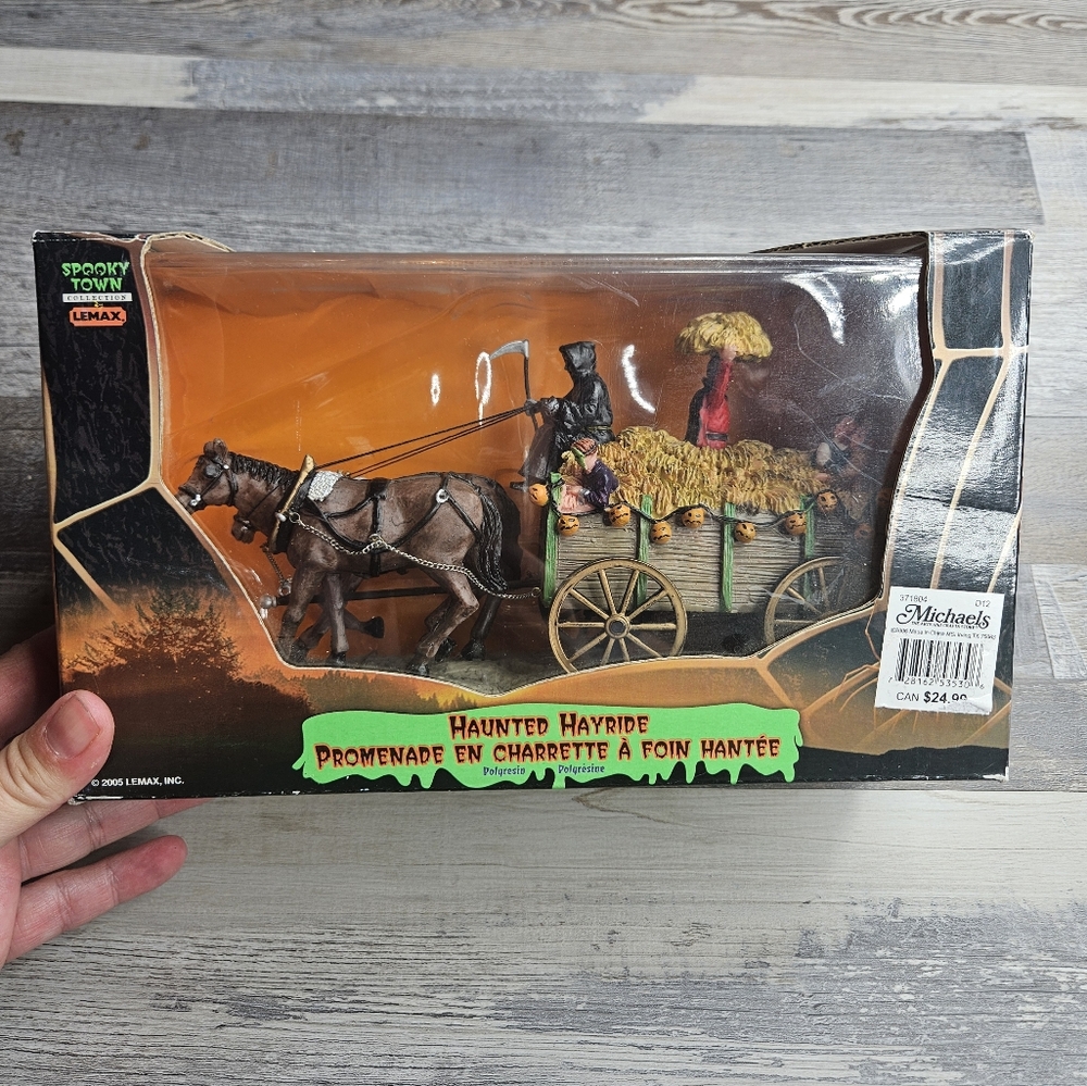 Spooky Town By Lemax Haunted Hayride 2006 NEW in Box